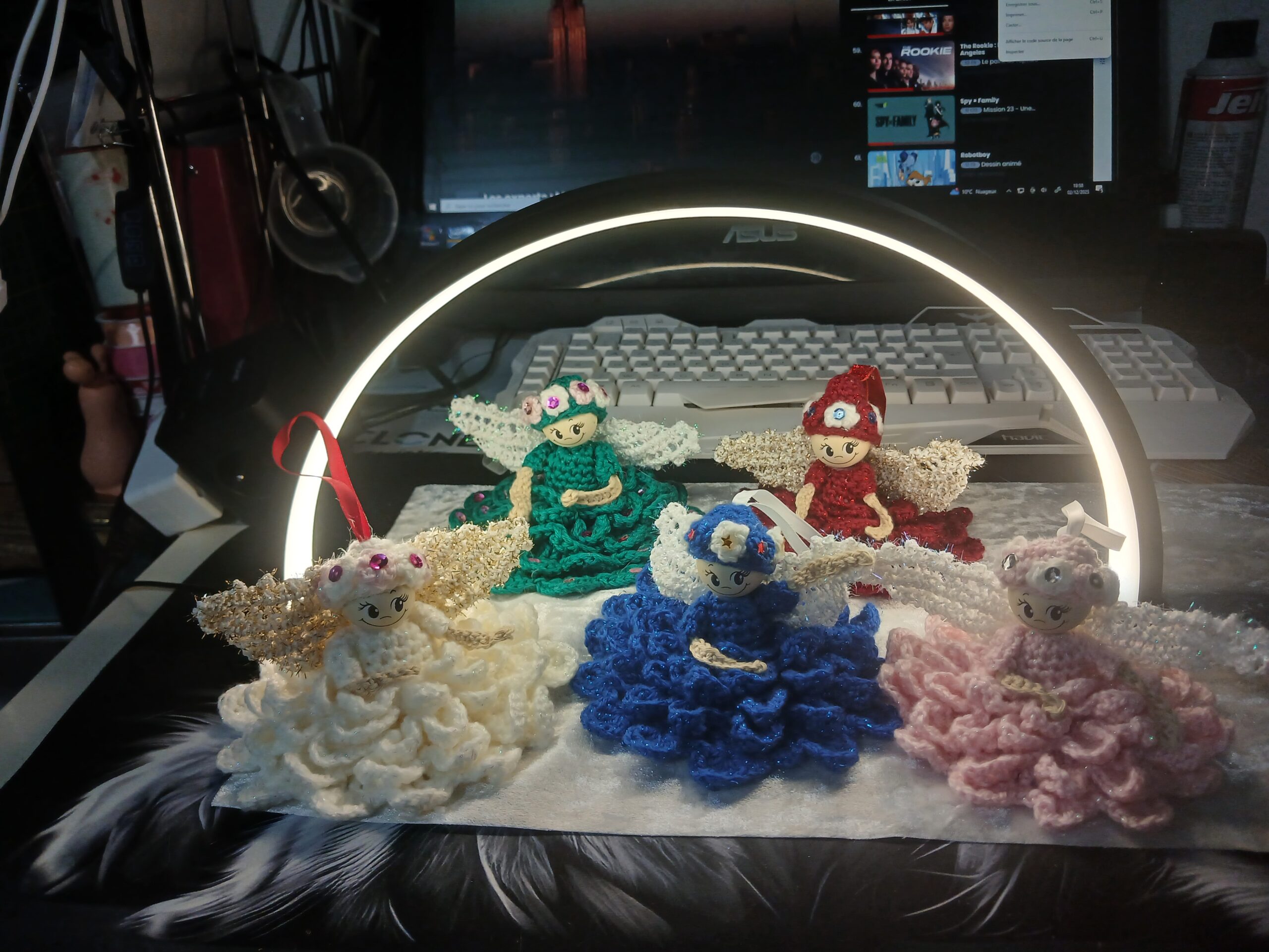 Anges de Noël