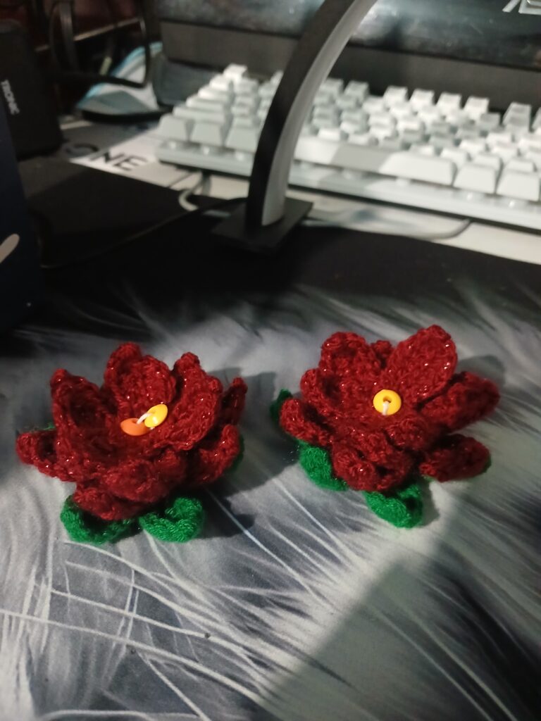 petites fleurs de Noël