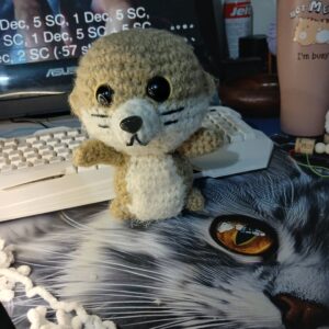 Adorable petite loutre