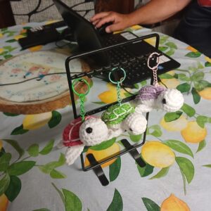 Porte-clés mini tortue